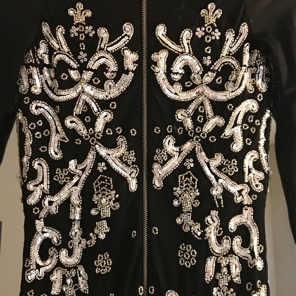 Sequin Maxi Evening Gown - Picture 7 of 8